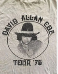 DAVID ALLAN COE 1976 TOUR Shirt White Classic Unisex S-5XL