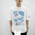 MENS WOMENS SAINT SUMMER T SHIRT HIGH STREET WEAR WHITE SHORT SLEEVE TOP TEE