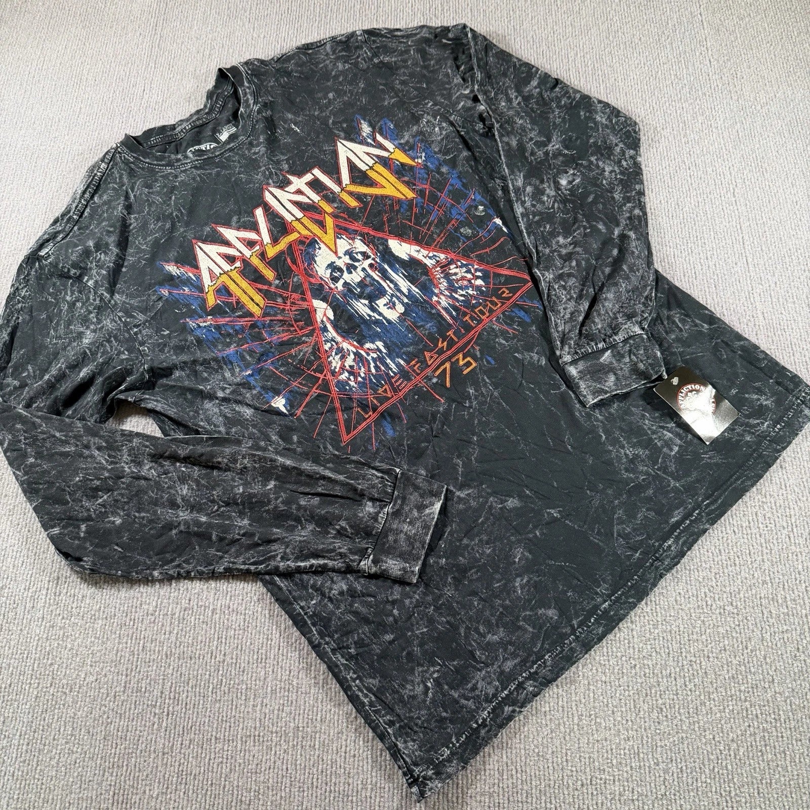 Affliction Outlaw Country Tour Shirt Live Fast Live Free Mens Size XL New