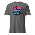 Beast Mode On Shirt Retro 90s Streetwear Graphic Tee Neon Grunge Workout Tshirt