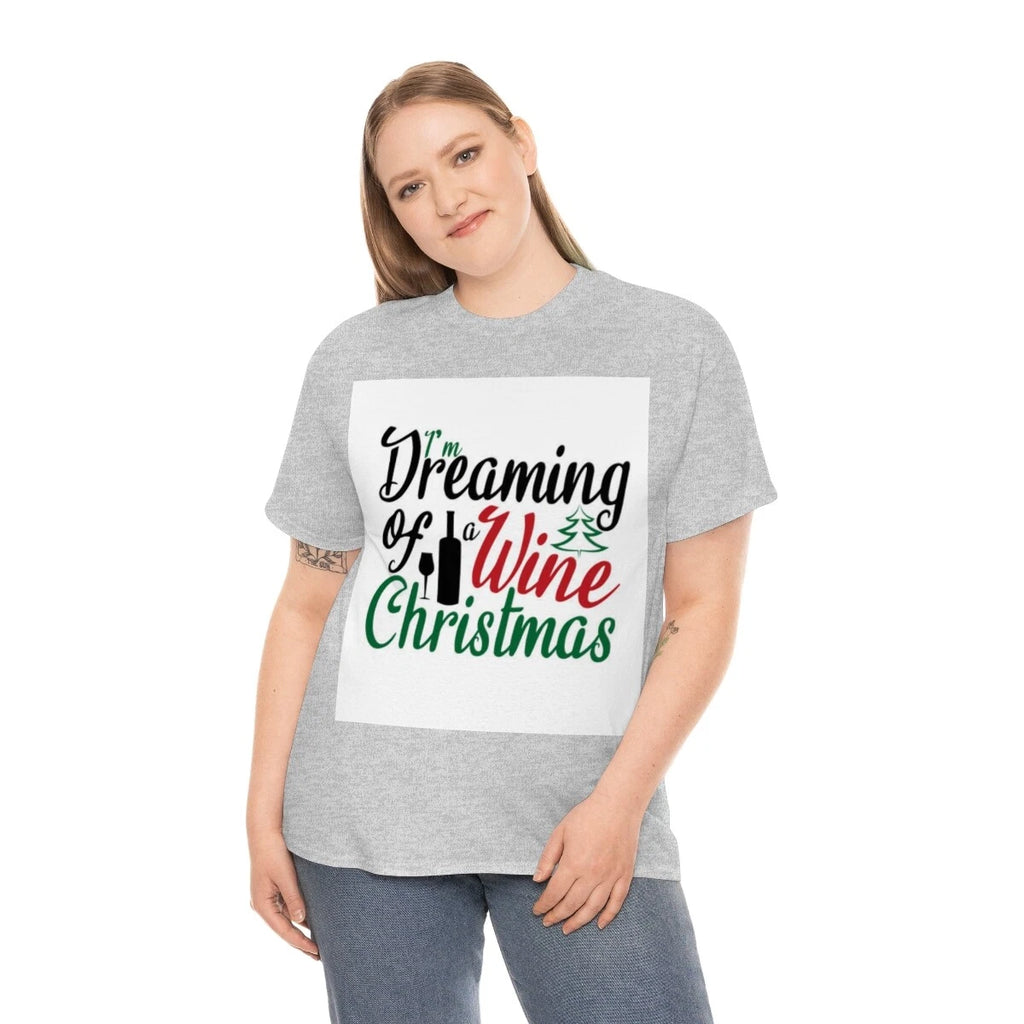 Wine Christmas T-shirt