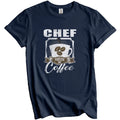 Chef Fueled By Coffee Funny T-Shirt Gift for Chef