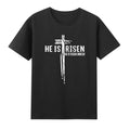 Jesus He Is Risen Indeed Religious Faith Christian T-Shirt