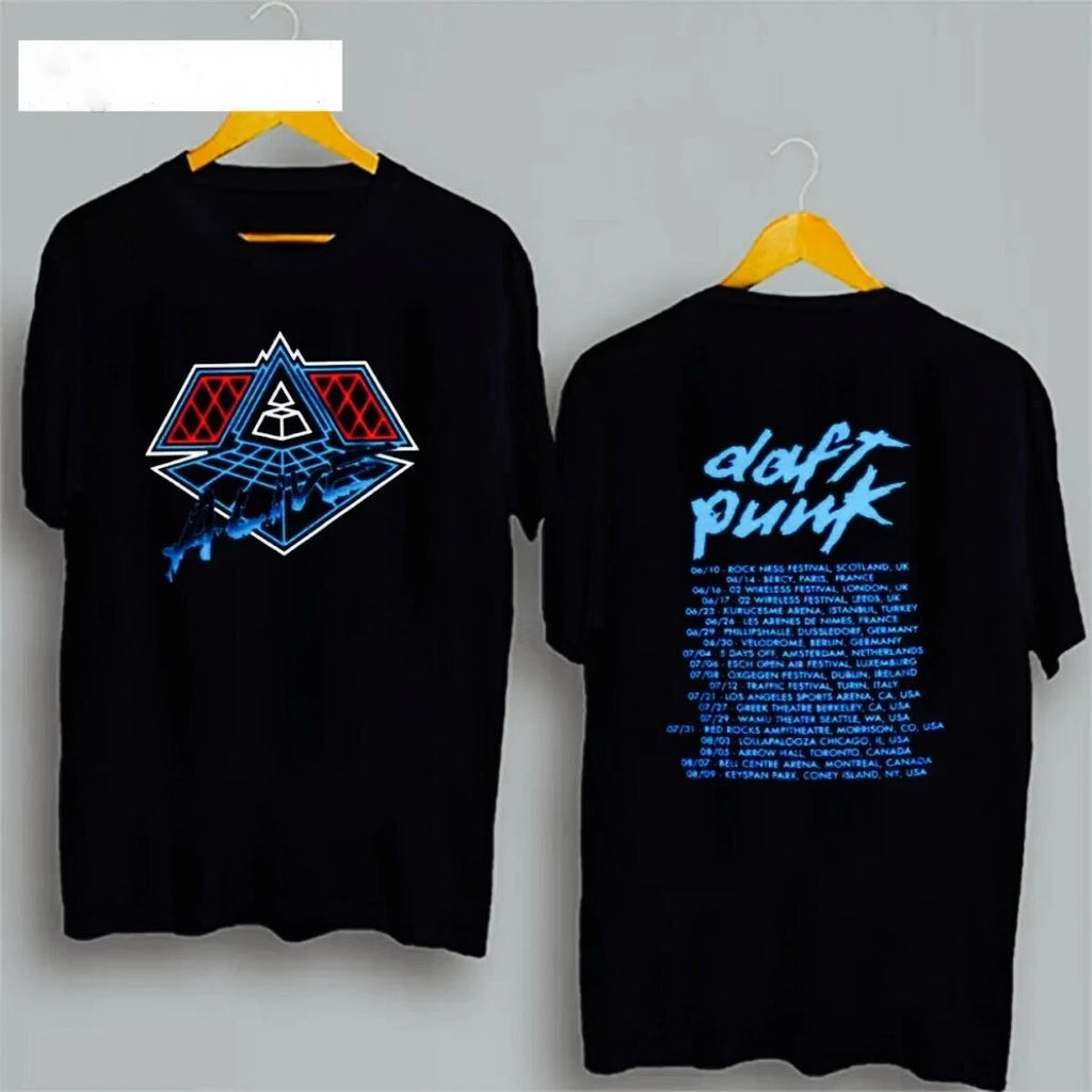 New ALL Size DAFT PUNK ALIVE 2007 Tour T Shirt