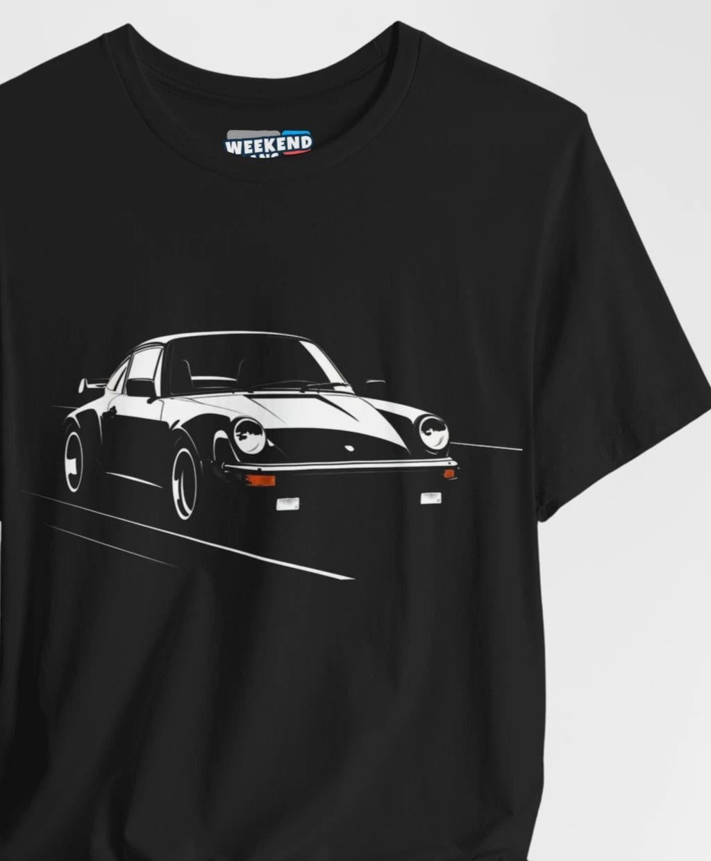 930 Turbo Porsche 911 Silhouette Shirt - Classic Aircooled Widebody