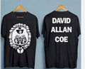 David Allan Coe 2 sides black T-shirt, David Allan Shirt For Fans N5668