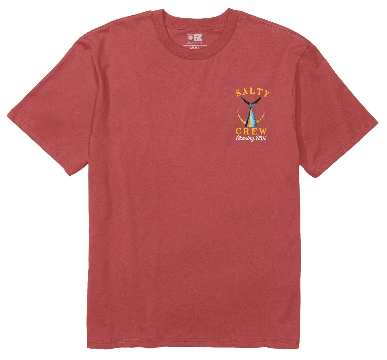Salty Crew Tailed Classic SS T-Shirt - Washed Red - New