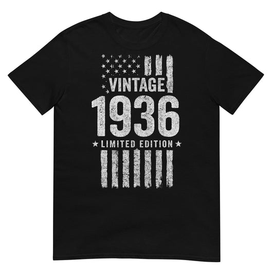 1936 Birthday - Born in 1936 - Limited Edition Vintage 1936 T-Shirt