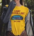 Camp Crystal Lake T-Shirt Friday the 13th Jason 80s Horror Movie Unisex Tee