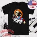 Chucky Wanna Play Horror Movie Men's Black Size S to 5XL