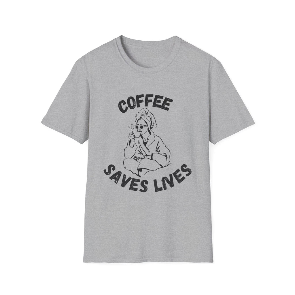 Coffee Saves Lives Unisex Softstyle T-Shirt