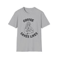 Coffee Saves Lives Unisex Softstyle T-Shirt