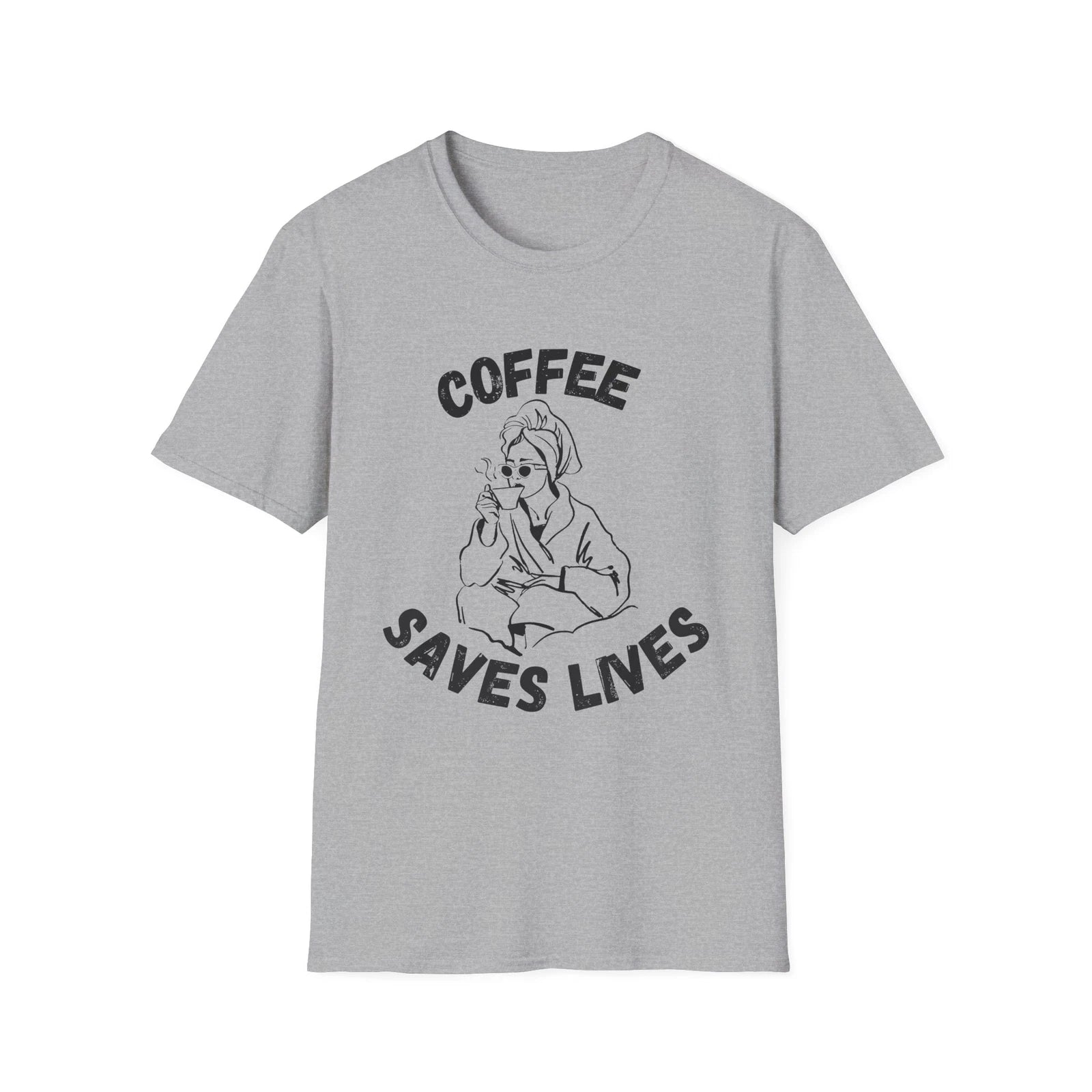 Coffee Saves Lives Unisex Softstyle T-Shirt