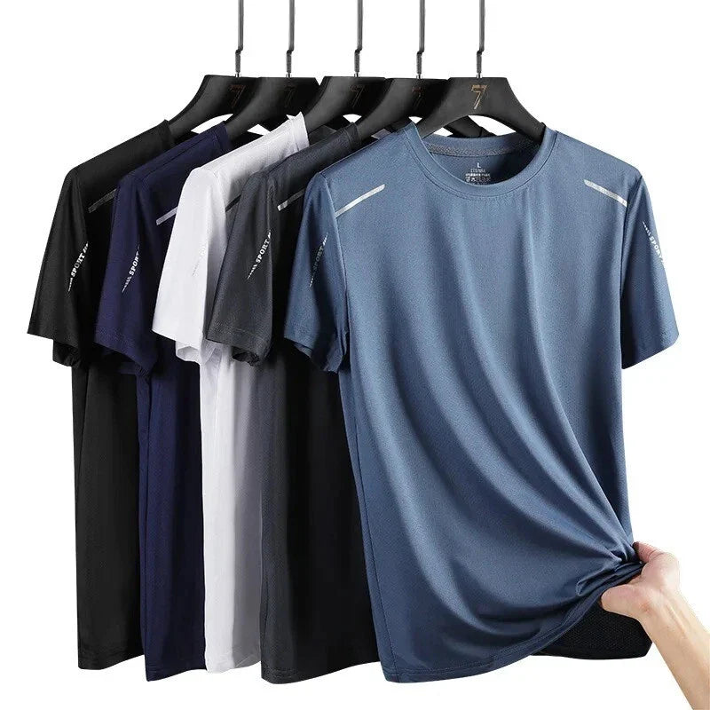 Men's Quick Dry Running T-Shirt for Hiking & Outdoor Sports