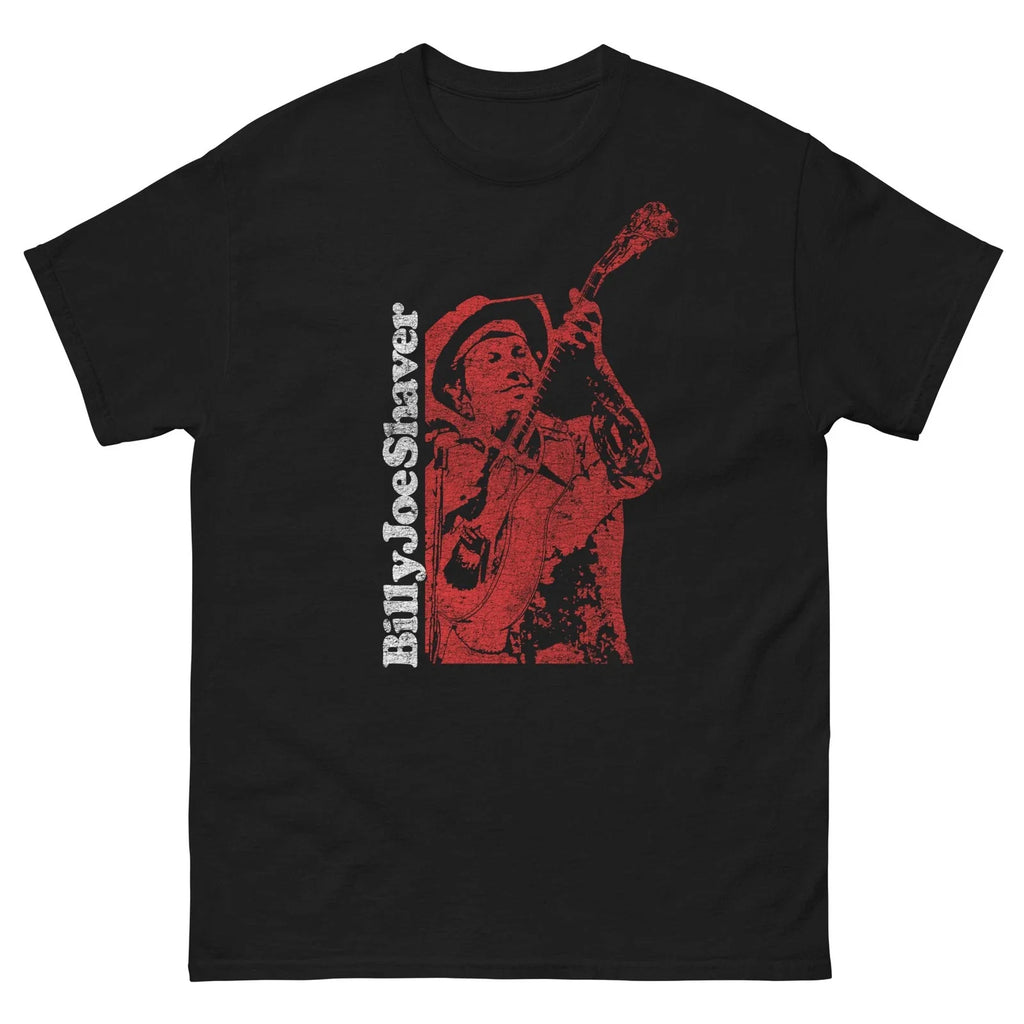 Billy Joe Shaver Black Graphic T JPDesign Shirt Unisex classic tee