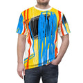 Graphic T-Shirt Abstract multicolored pop art style