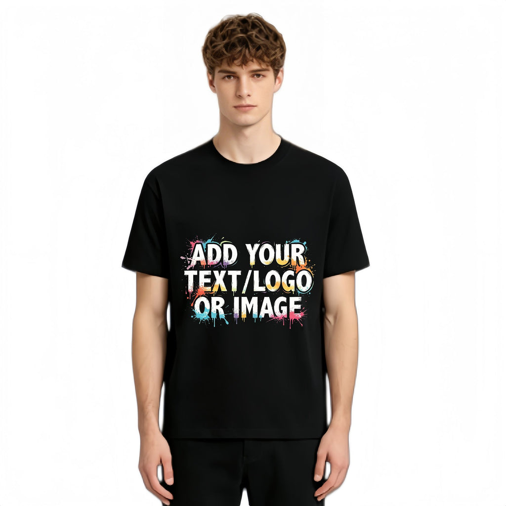 Nullblock Graphic Front Print Tee Black White S-5XL Streetwear T Shirt