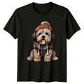 Cute Puppy Dog Hoodie Animals Mens T-Shirt Womens Graphic Tee