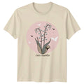 Happy Halloween Womens T-Shirt Spooky Floral Halloween Gift For Her