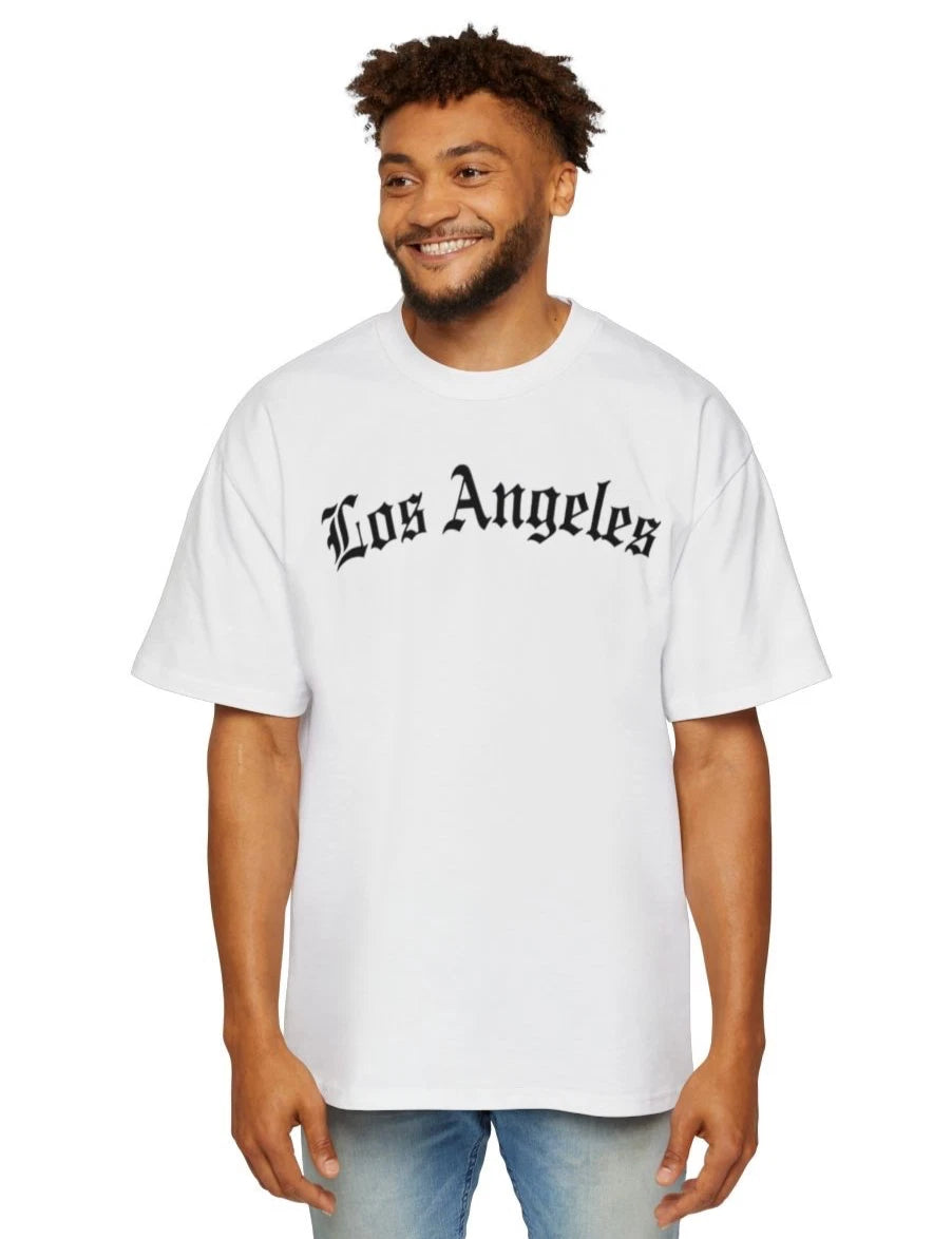 Oversized Los Angeles Graphic Design Tee | Men Streetwear AS Colour 5080