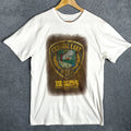 Friday The 13th T-Shirt Men's Medium Camp Crystal Lake Police Horror Movie