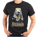 Urban Popeye the Sailor Man Blessed Angel Womens or Mens Crewneck T Shirt Tee