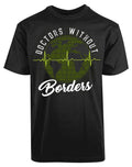 Doctors Without Borders Heart Beat New Men's Shirt World Map ECG Cool Super Tees