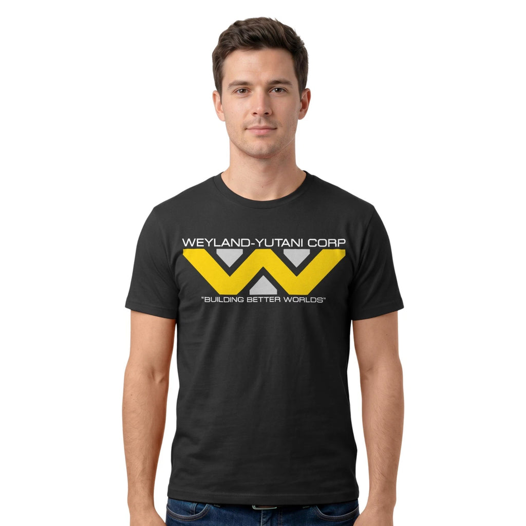 Weyland-Yutani Corp T-shirt | Building Better Worlds Alien Film Corp Space  Tee