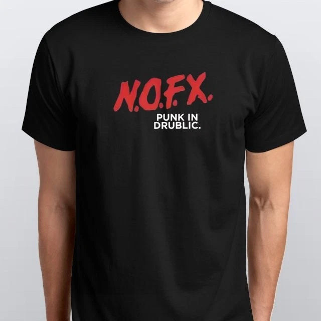 Meichao Nofx Men's Punk Drug Unisex T-SHIRT S M L XL XXL 3 4 XL colours Black