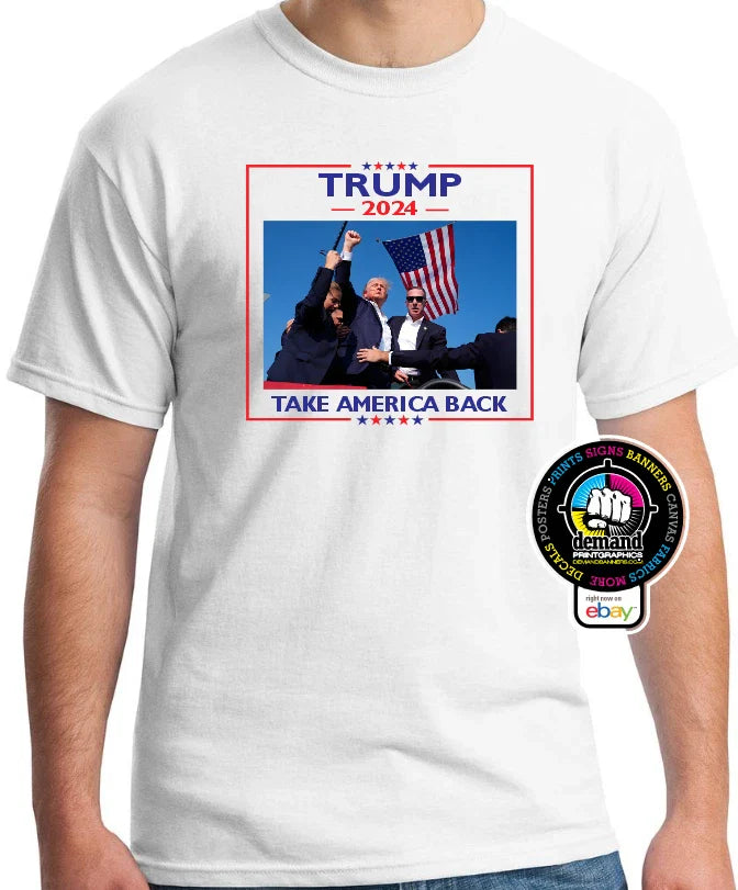 TRUMP MAGA Fist Pump T-Shirt 2024