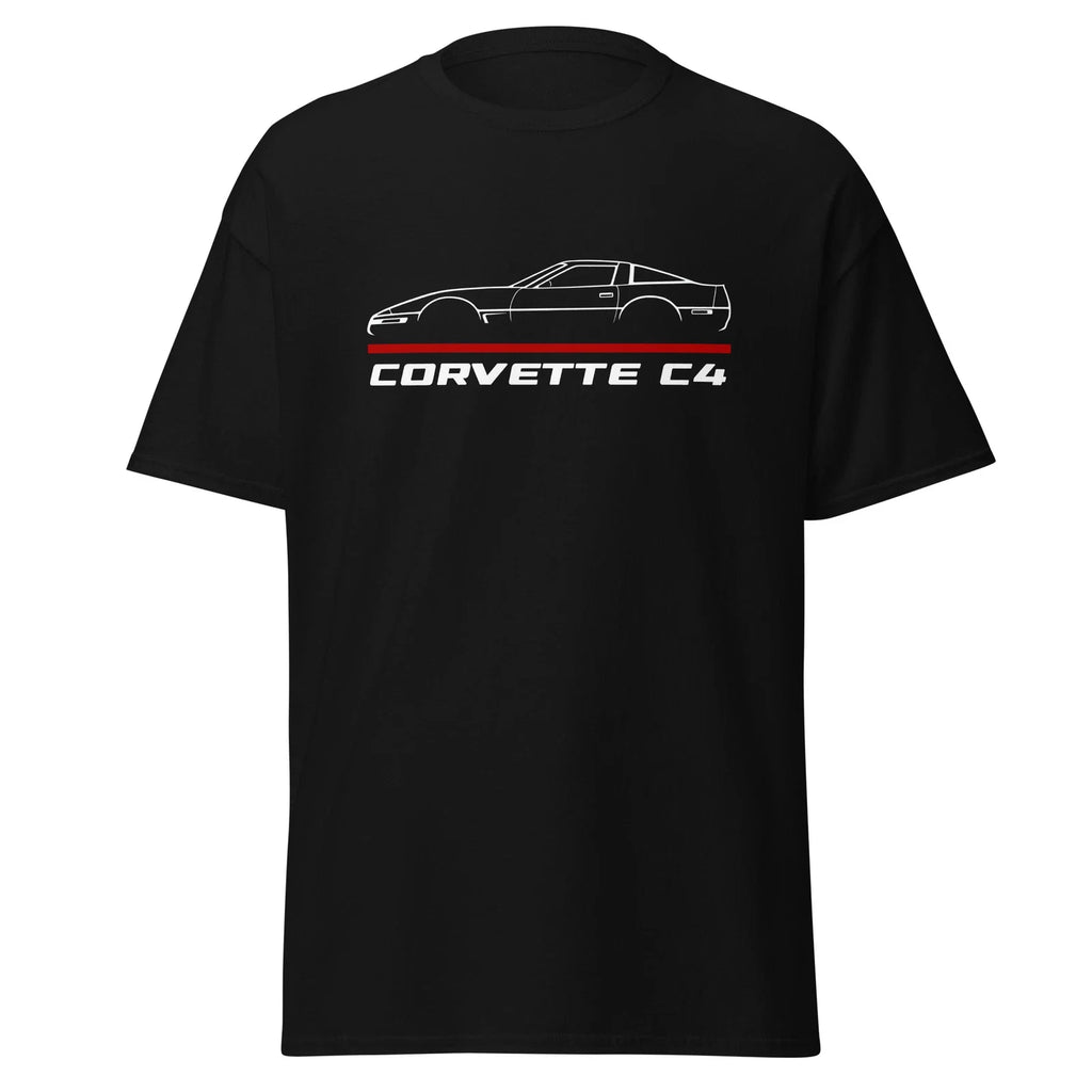 Premium T-Shirt For Chevrolet Corvette C4 Car Enthusiast Birthday Gift