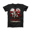 England Flag Heart T Shirt St Georges Day Top Football Patriotic England Tee UK