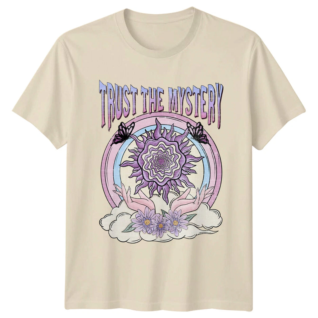 Trust The Mystery Celestial Sun T-Shirt, Magic Shirt, Boho Tee