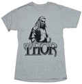 Thor Mens T-Shirt - Fat Thor Over Word Logo