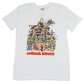 Animal House Mens T-Shirt- Classic Movie Poster Crazy House Image