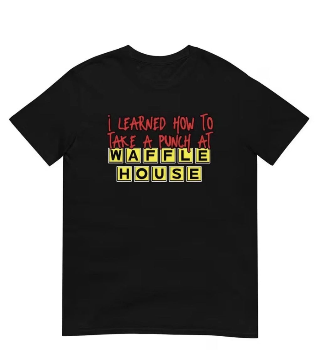 Waffle House Graphic Tee Shirt Unisex Sizes S To XXXL