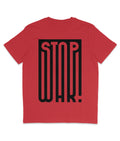 STOP WAR! - Full Print - Organic T-Shirt - Protest - Stencil - Street Art