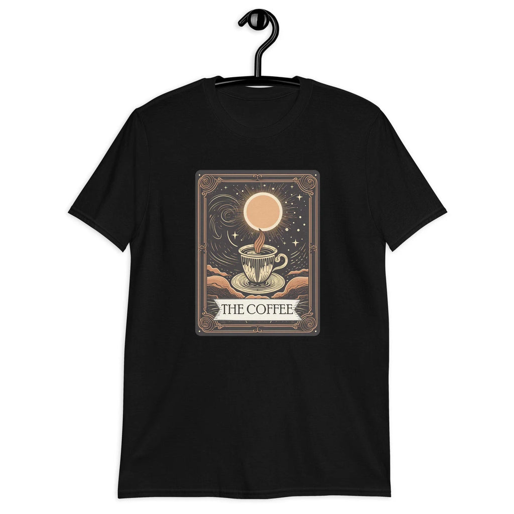 Tarot Card The Coffee Caffeine Clairvoyance Mystic Halloween Unisex T-Shirt