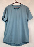 BYLT Lux T-Shirt Men’s Size L Drop-Cut V-Neck Short Sleeve Curved Hem Tee