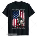 Christian Templar Knight T-shirt American Flag Faith Freedom Warrior of God Tee