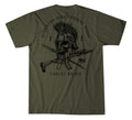Howitzer Men's "GLADIATOR GUNZ" Green Tactical Fit short sleeve T-Shirt NWT