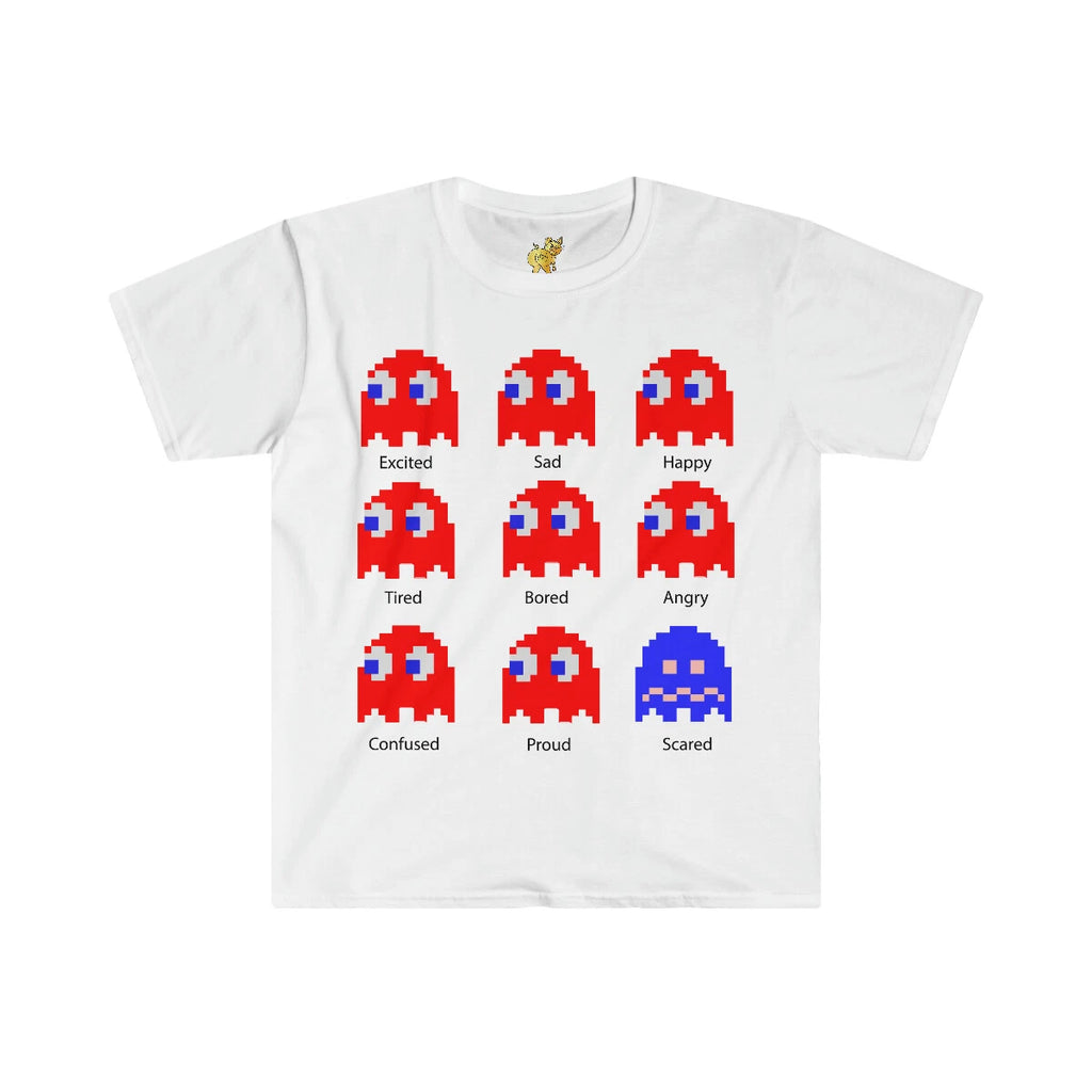Pac-Man Ghost Emotions T-Shirt