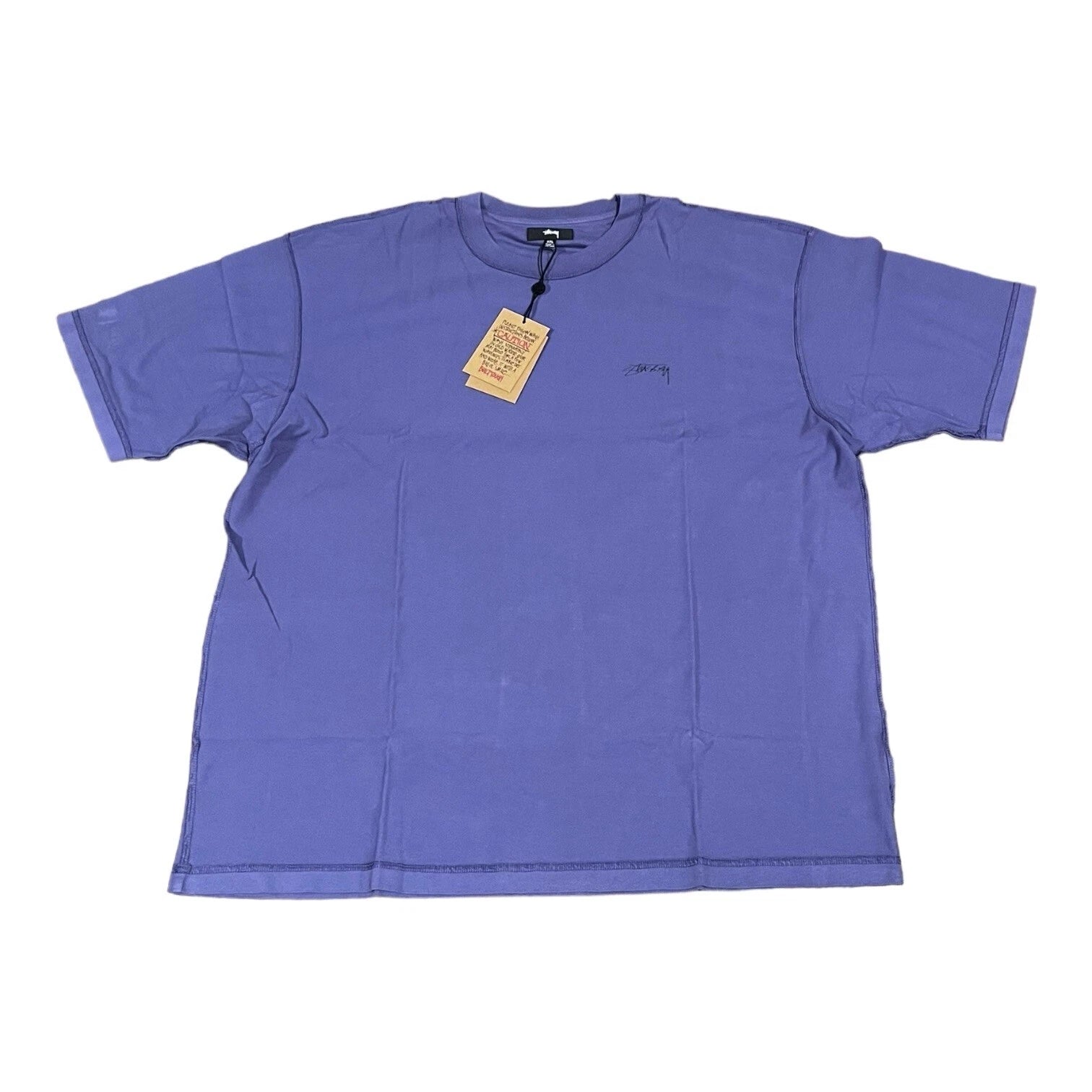 Stussy Lazy Short Sleeves Tee Mens Size 2XL