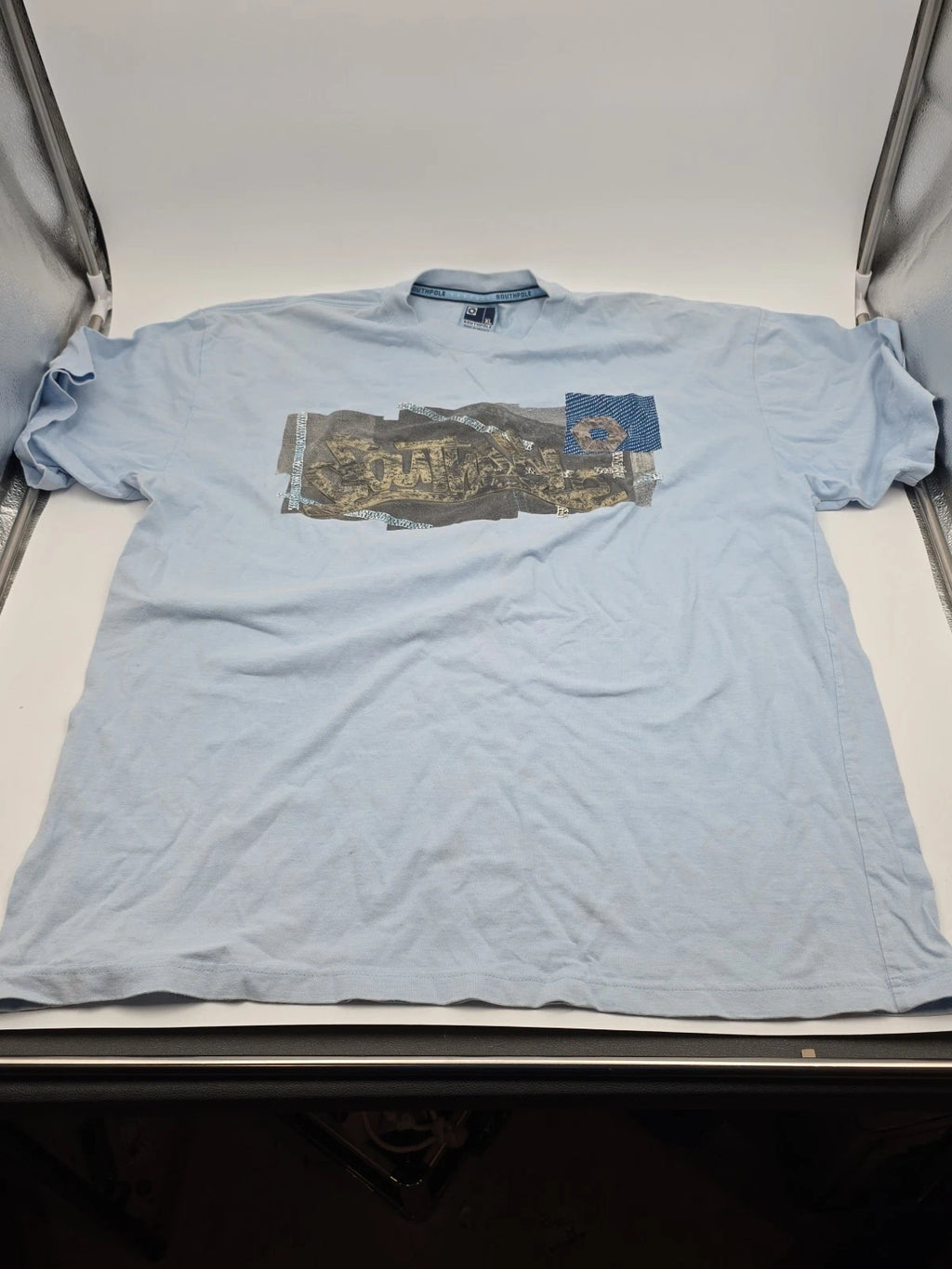 Vintage Y2K Southpole Blue Shirt Men's XL