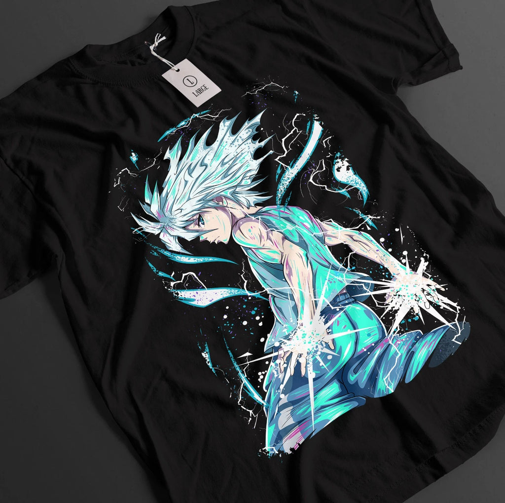 Hunter x Hunter Shirt Killua Zoldyck T-Shirt Gon Top Hisoka HxH Anime Unisex Tee