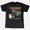 Retro Band Terror Short Sleeve Size Tee Unisex T-shirt, Sweatshirt, Hoodie (1)
