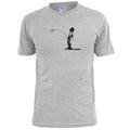 Mens Banksy Boy Peeing Graffiti T Shirt Street Art