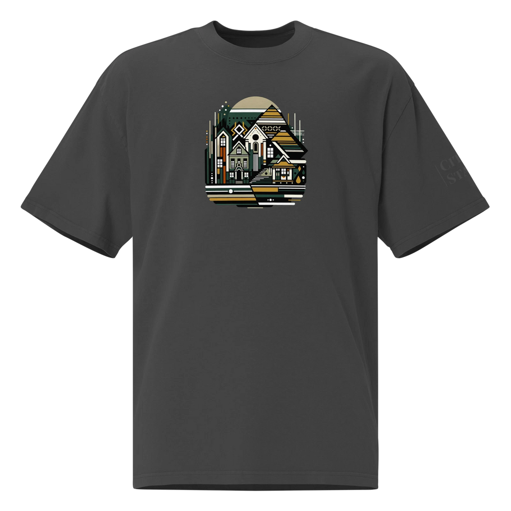 Oversized faded t-shirt (SOUTH AFRICA)