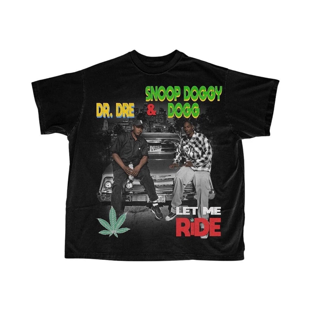 Snoop Dogg & Dr. Dre Let Me Ride Modern Vintage 90s style S-XXL