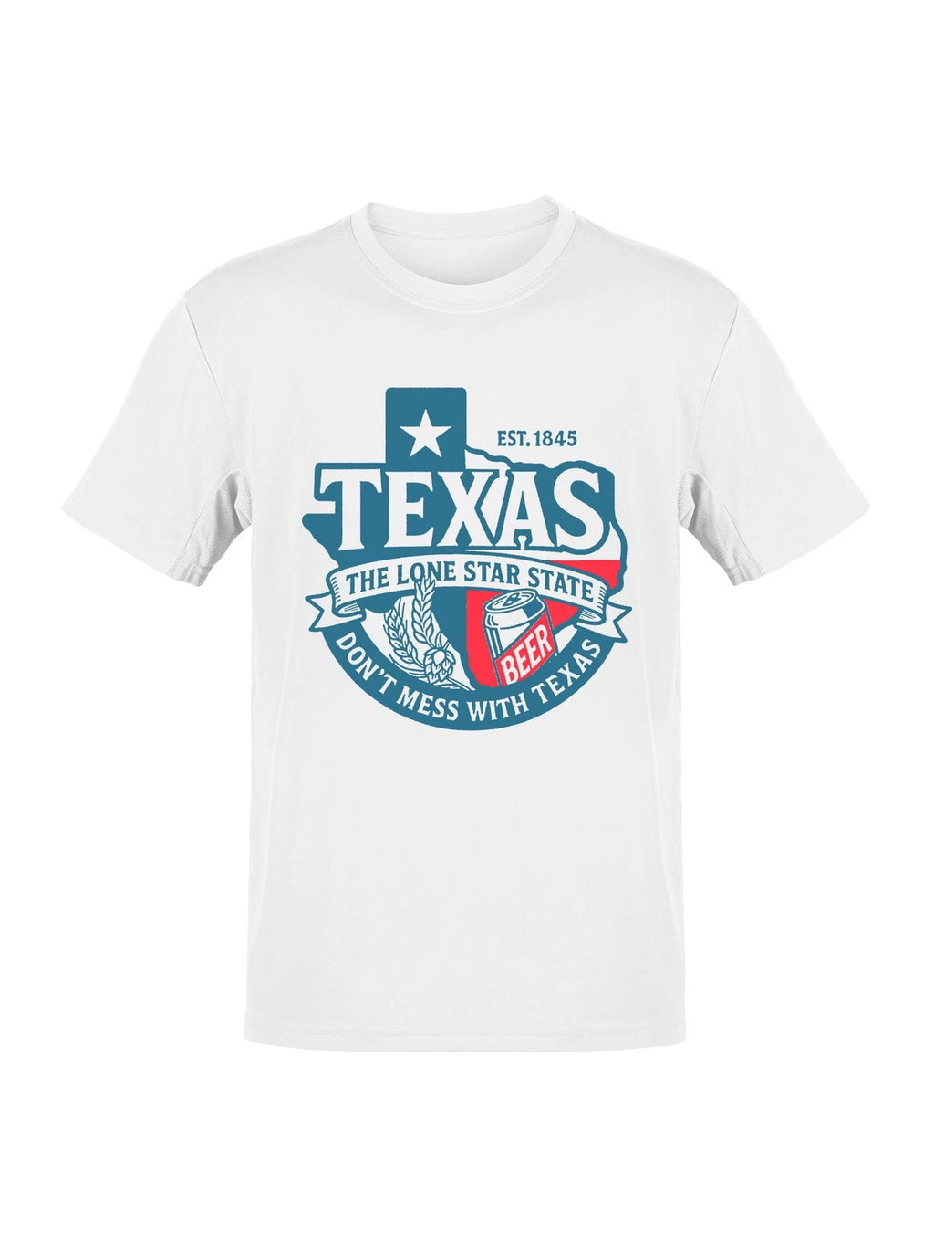 Texas Lone Star Beer Emblem Men's T-shirt